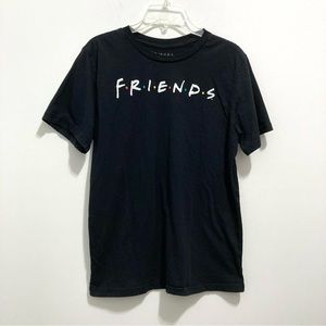 FRIENDS Women’s Black Graphic Tee Shirt